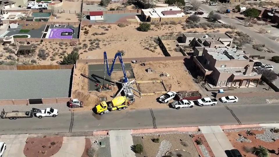 Aerial orbit of the Tommy's Place custom residence